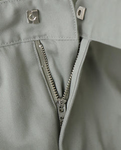 OUT TUCK WIDE TAPERED PANTS