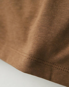 RECYCLED COTTON JERSEY L/S TEE