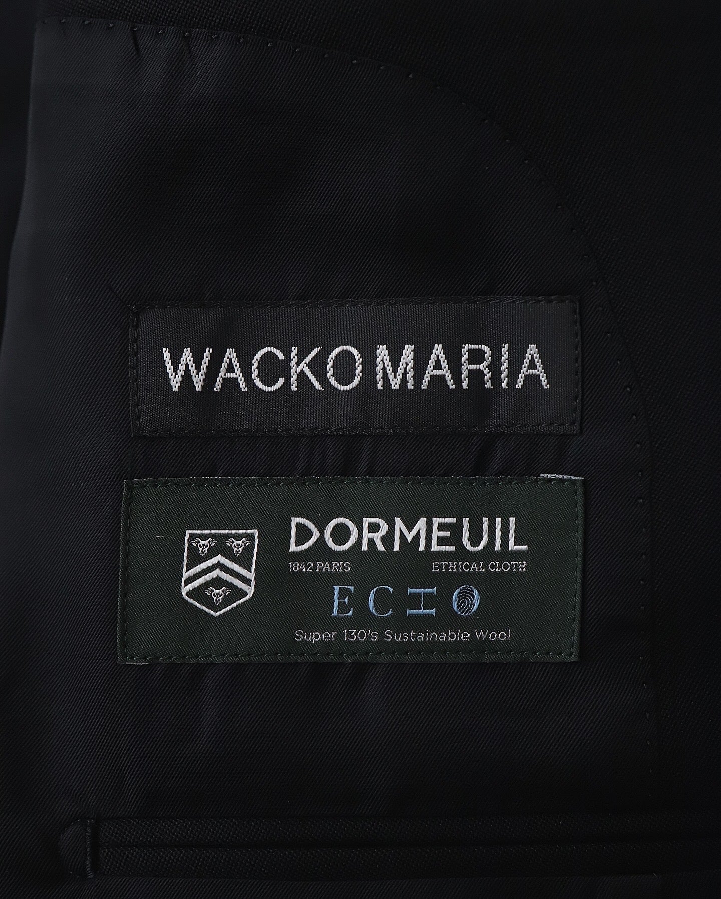 DORMEUIL / SINGLE BREASTED JACKET