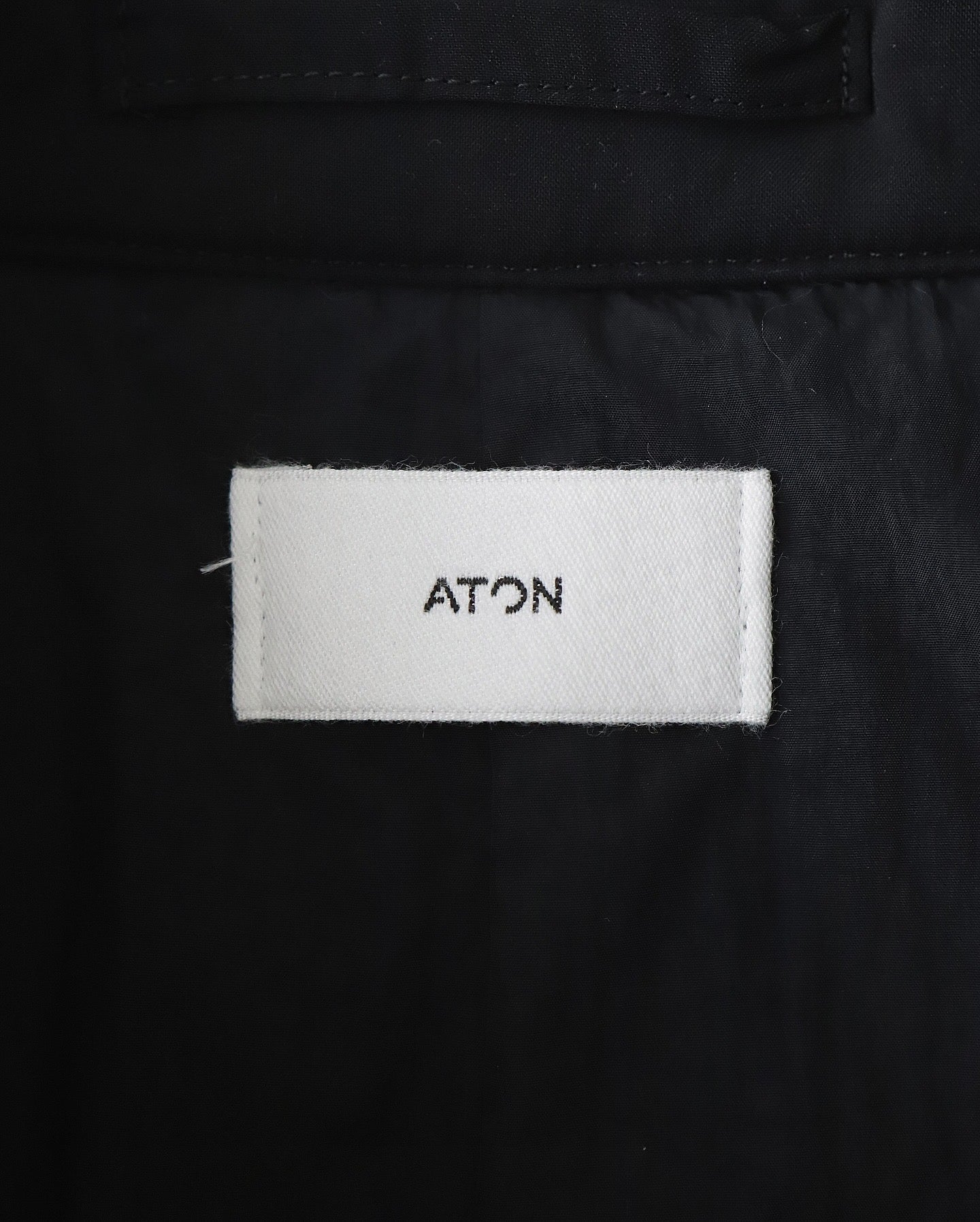 MAT AIRY NYLON WOOL PADDED HARRINGTON JACKET