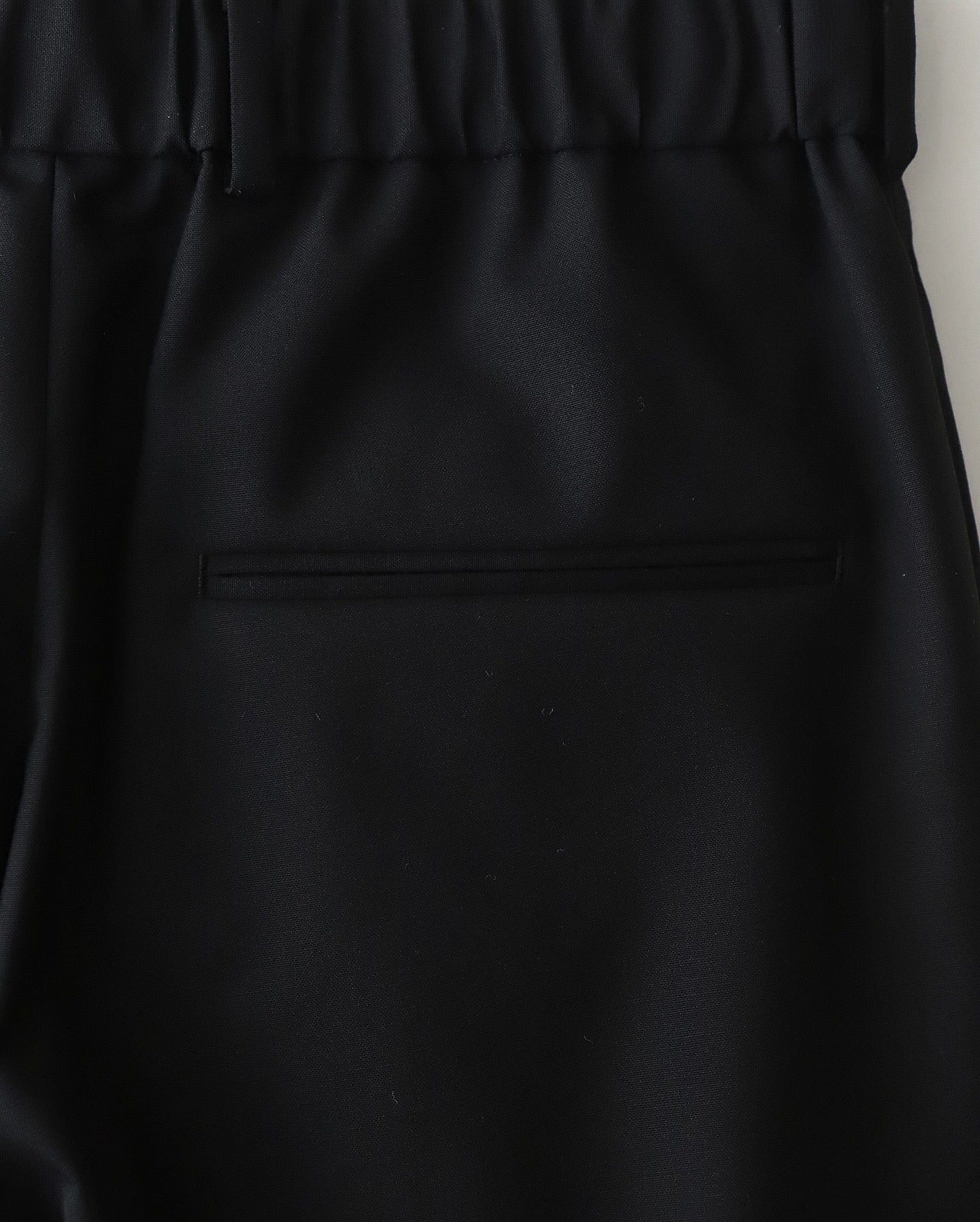 WOOL TROPICAL LOOSE FIT PANTS