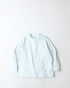 RECYCLED COTTON JERSEY L/S TEE