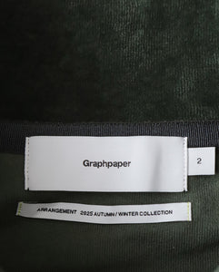 COMPACT VELOUR MOCK NECK