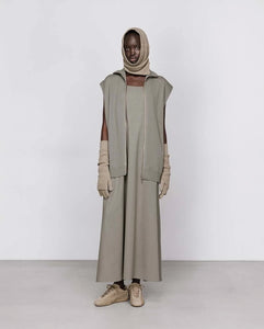 TECHNO WOOL TROPICAL SLIP DRESS（WOMEN）
