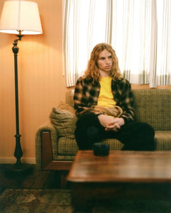 SUPER 120’S WOOL CHECK OPEN SHIRT