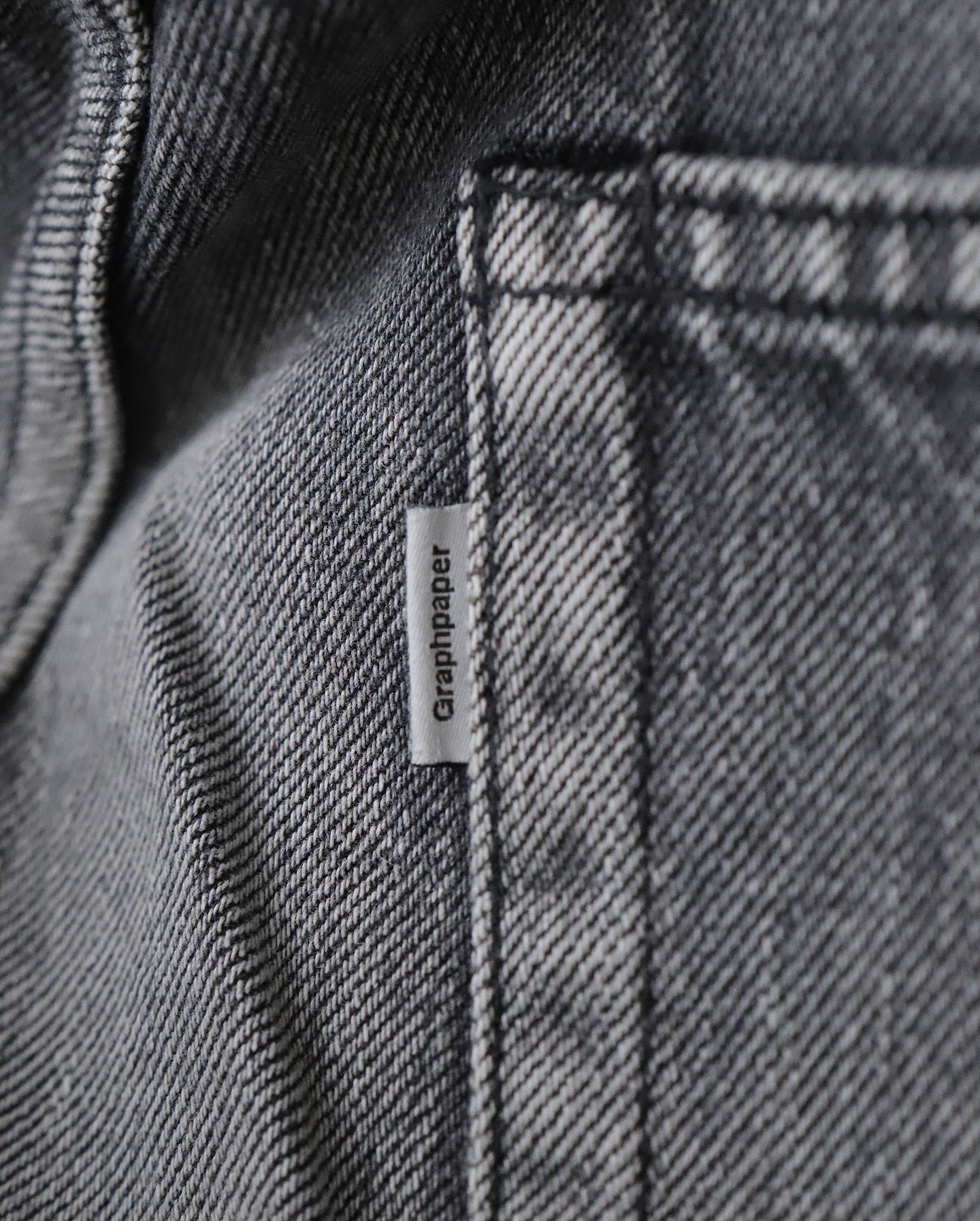 SELVAGE DENIM FIVE POCKET TAPERED PANTS