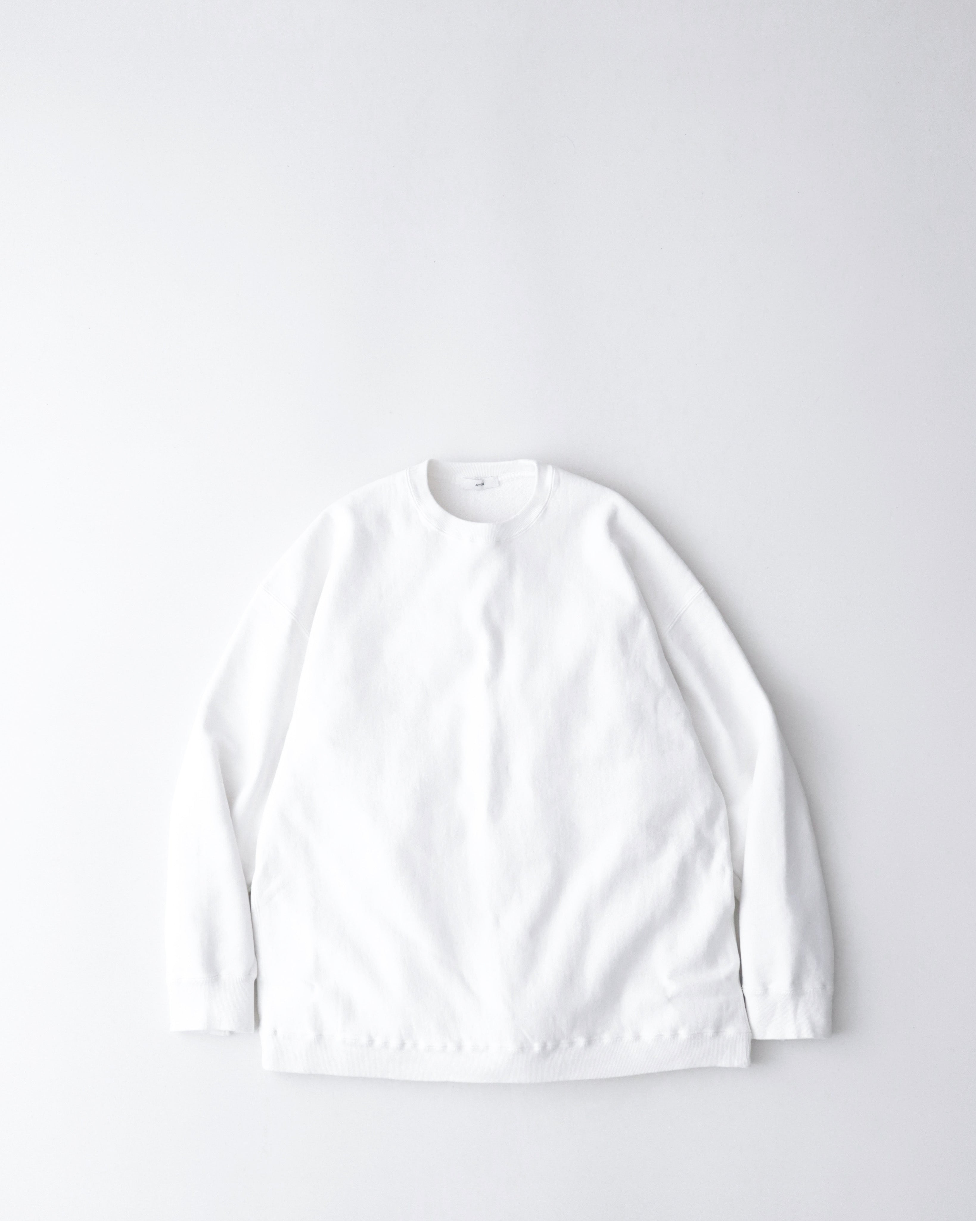 GARMENT DYE URAKE OVERSIZED SWEAT SHIRT