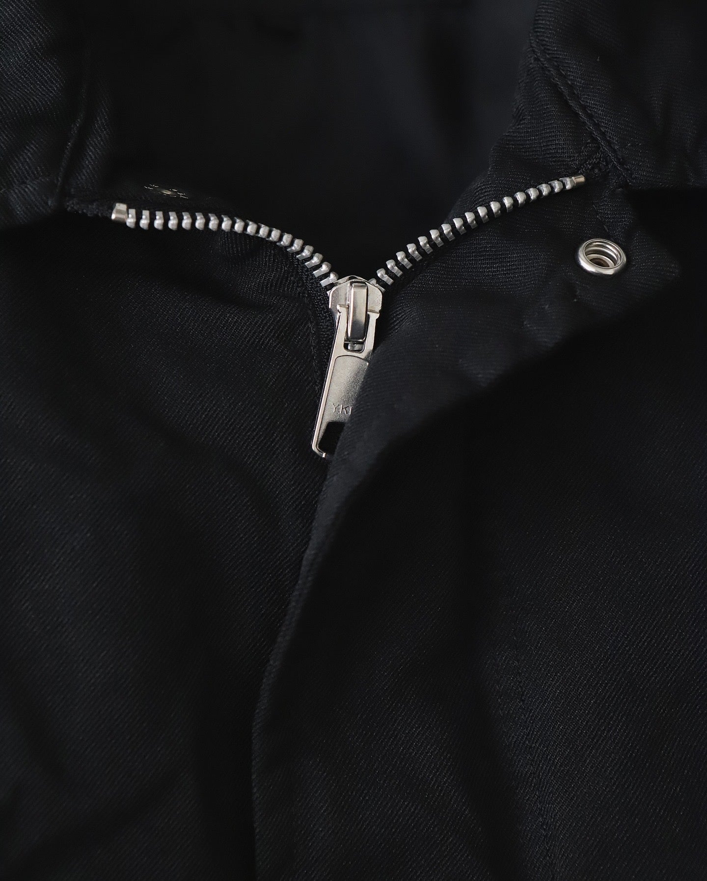 GARMENT DYE COLLARED BOMBER JACKET