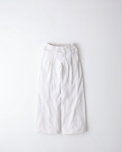 50/2 NATURAL DYED ORGANIC EASY STRAIGHT PANTS（WOMEN）
