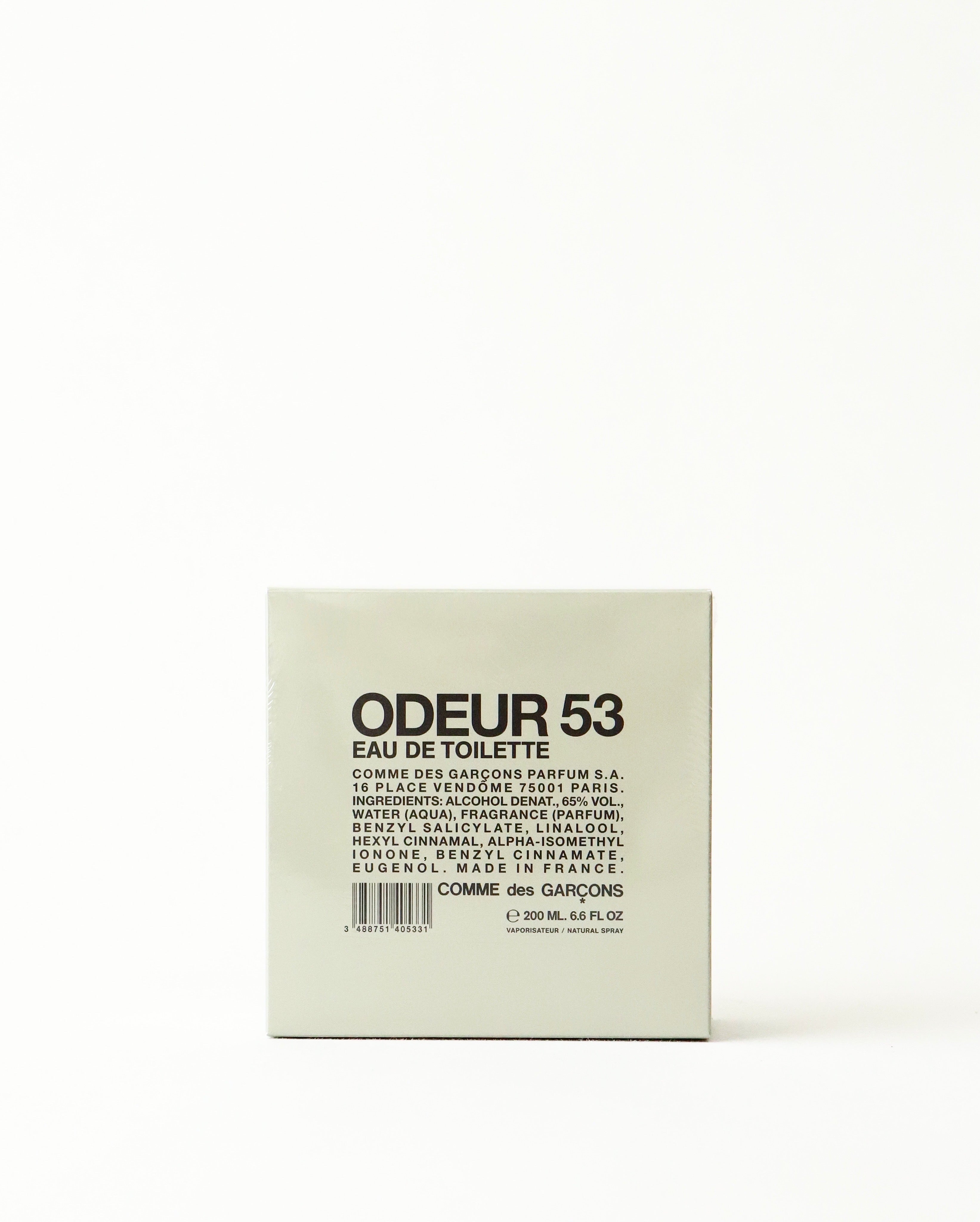 COMME des GARCONS parfums ODEUR 53 EAU DE TOILETTE – NCNR ONLINE STORE