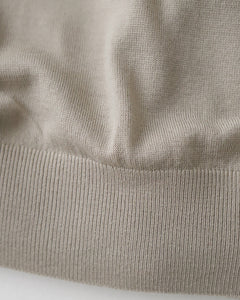 HIGH GAUGE L/S OVERSIZED CREW NECK KNIT
