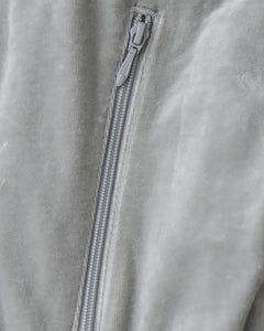 COMPACT VELOUR TRACK JACKET