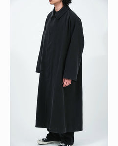 A.PRESSE MAXI LENGTH WASHED SILK BALMACAAN COAT – NCNR ONLINE STORE