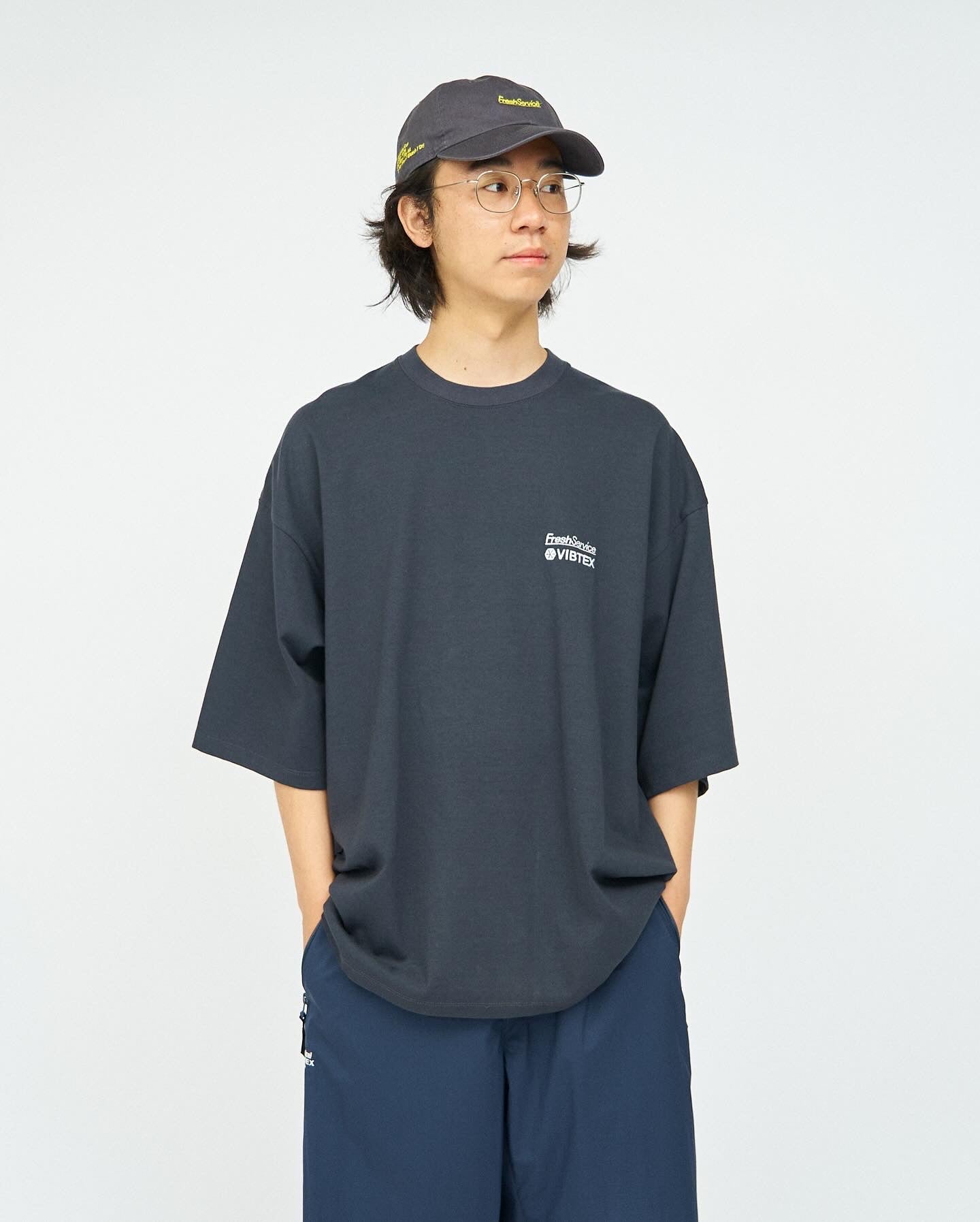 VIBTEX for FreshService  S/S CREW NECK TEE