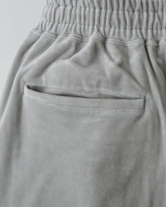 COMPACT VELOUR EASY PANTS