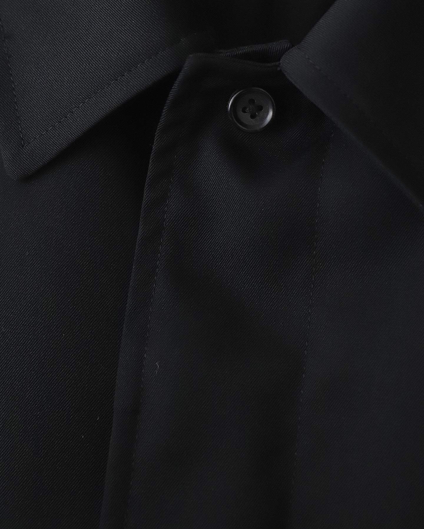 SCALE OFF WOOL BALMACAAN COAT