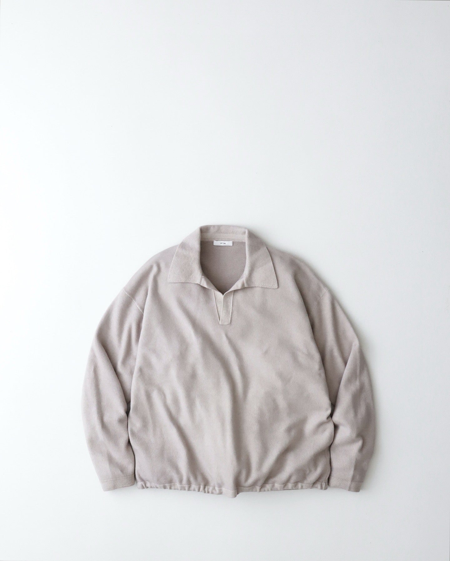VINTAGE KNIT SKIPPER POLO SWEATER（WOMEN）