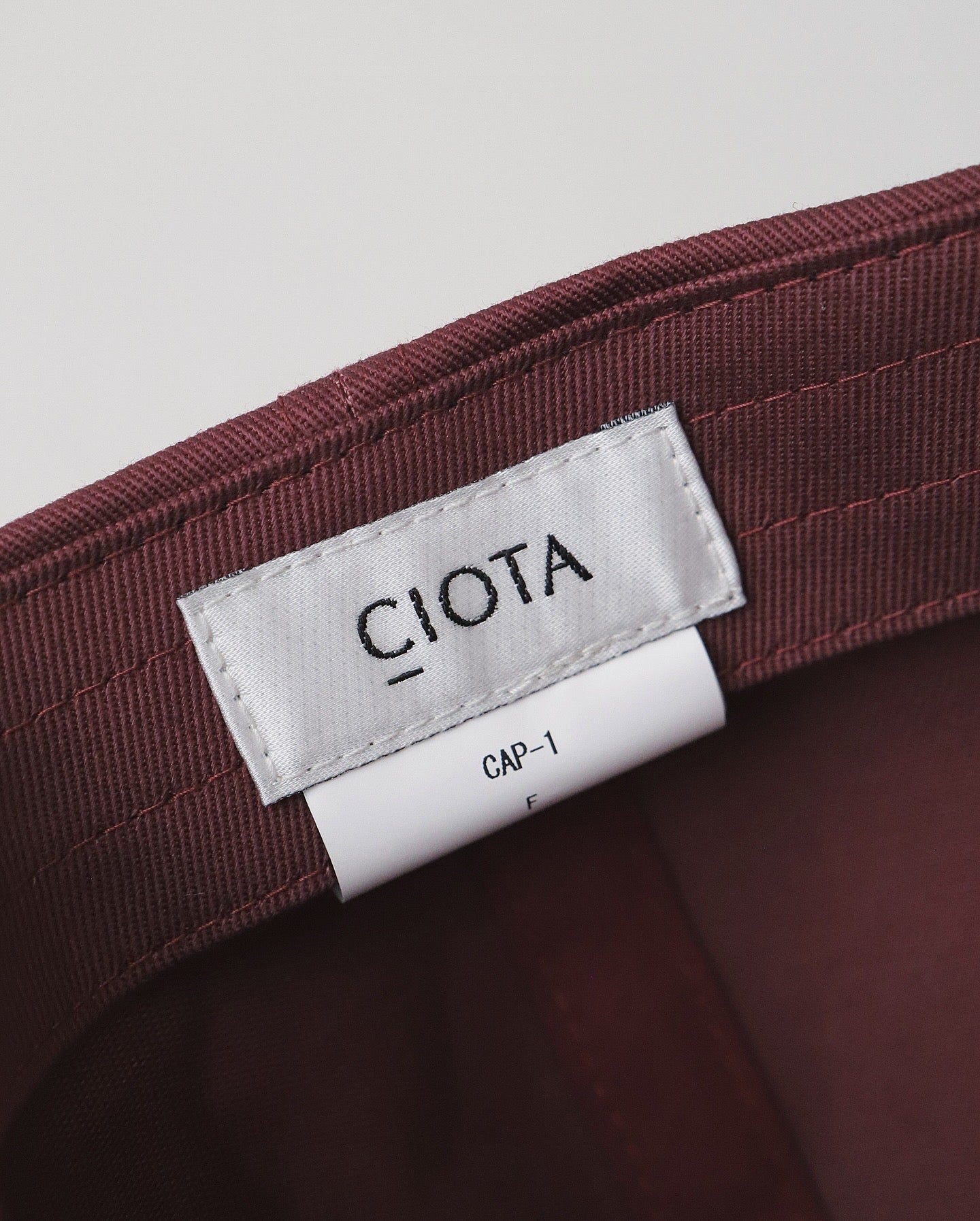 CHINO CLOTH CAP
