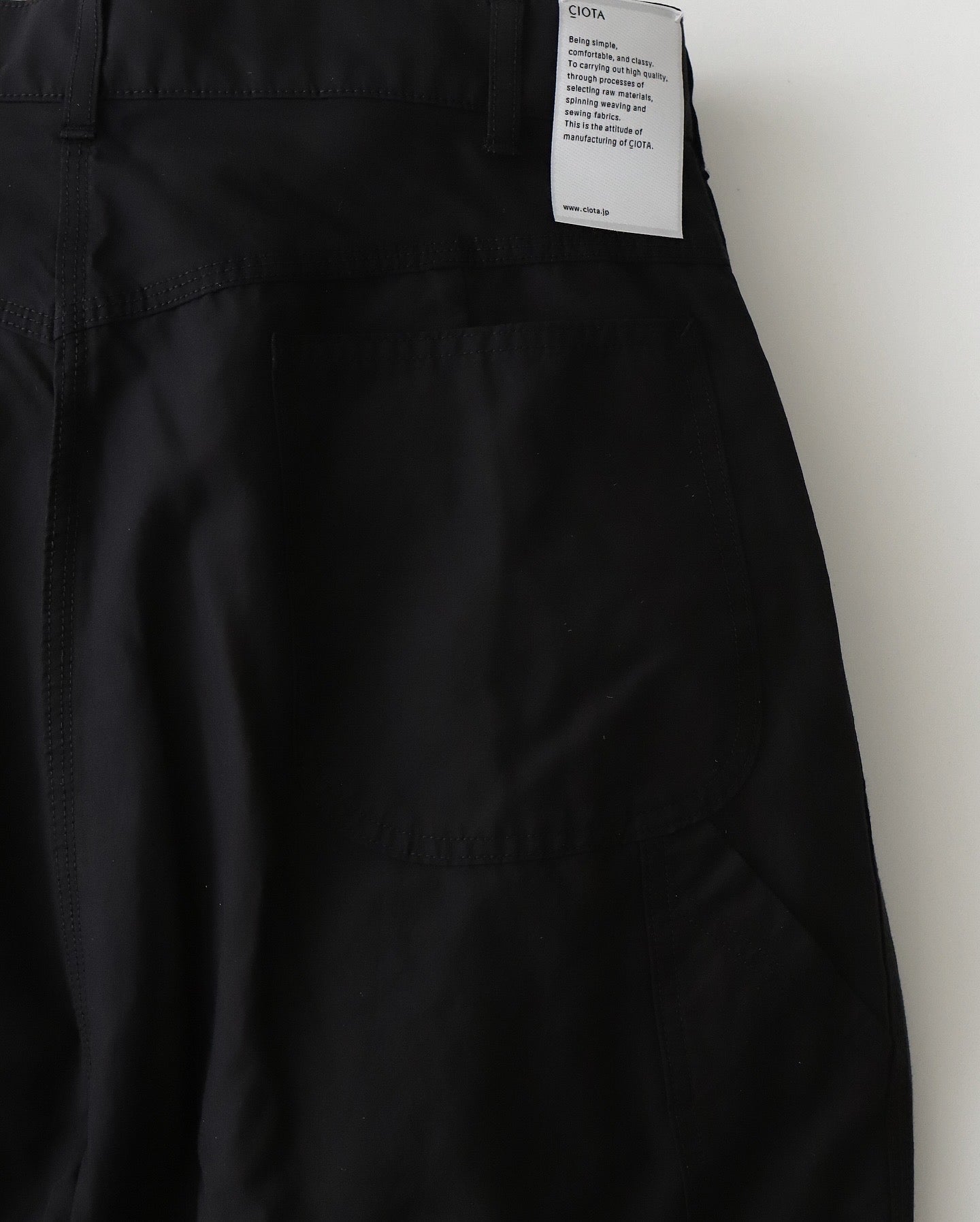 COTTON RAYON PAINTER PANTS