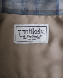 UNLIKELY 2P SPORTS OPEN L/S SHIRTS WOOL PLAIDS