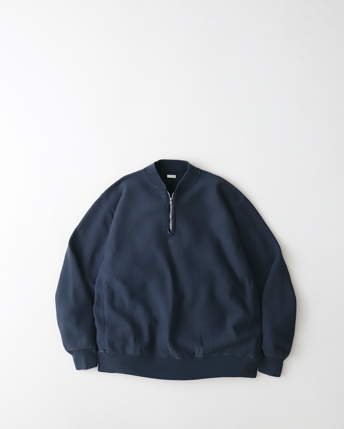 A.PRESSE VINTAGE HALF ZIP RIB COLLAR SWEATSHIRT – NCNR ONLINE STORE
