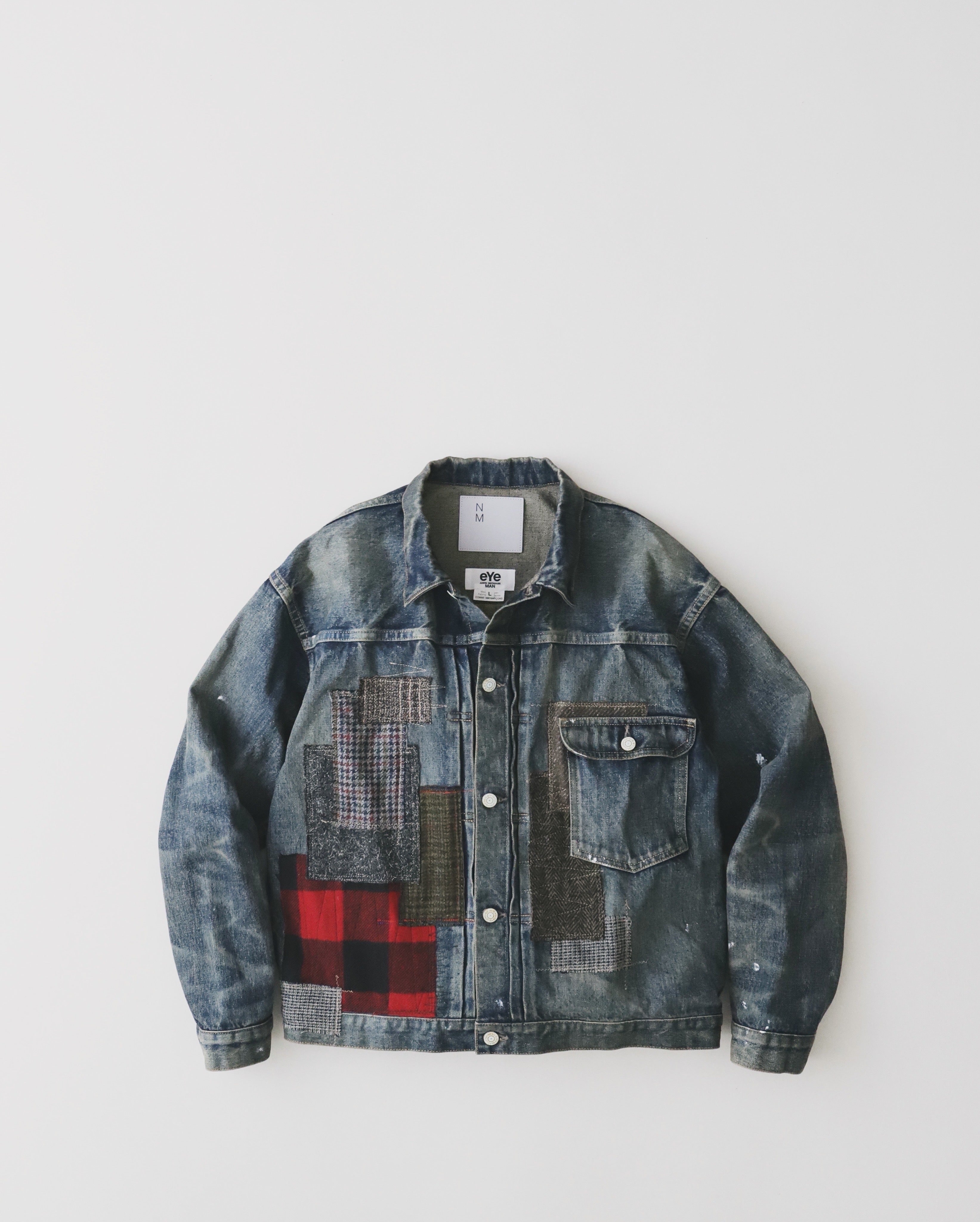 eYe JUNYA WATANABE MAN PATCHWORK DENIM JACKET – NCNR ONLINE STORE