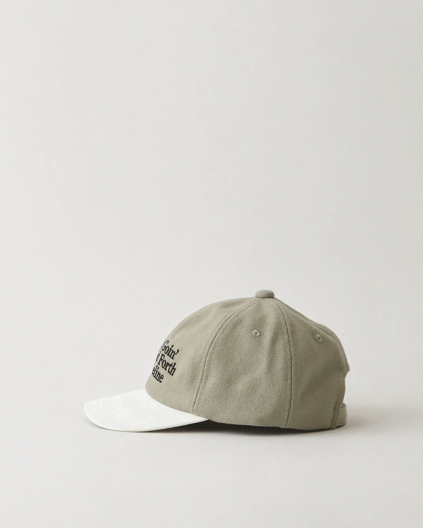 6 PANEL CAP｜WOOL