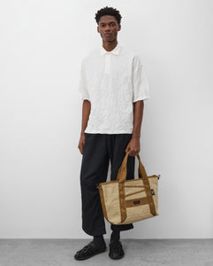 COMME des GARCONS HOMME BRIEFING TOTE BAG｜CANVAS BIO-STONE
