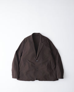 VESTE TWO BUTTON BROWN