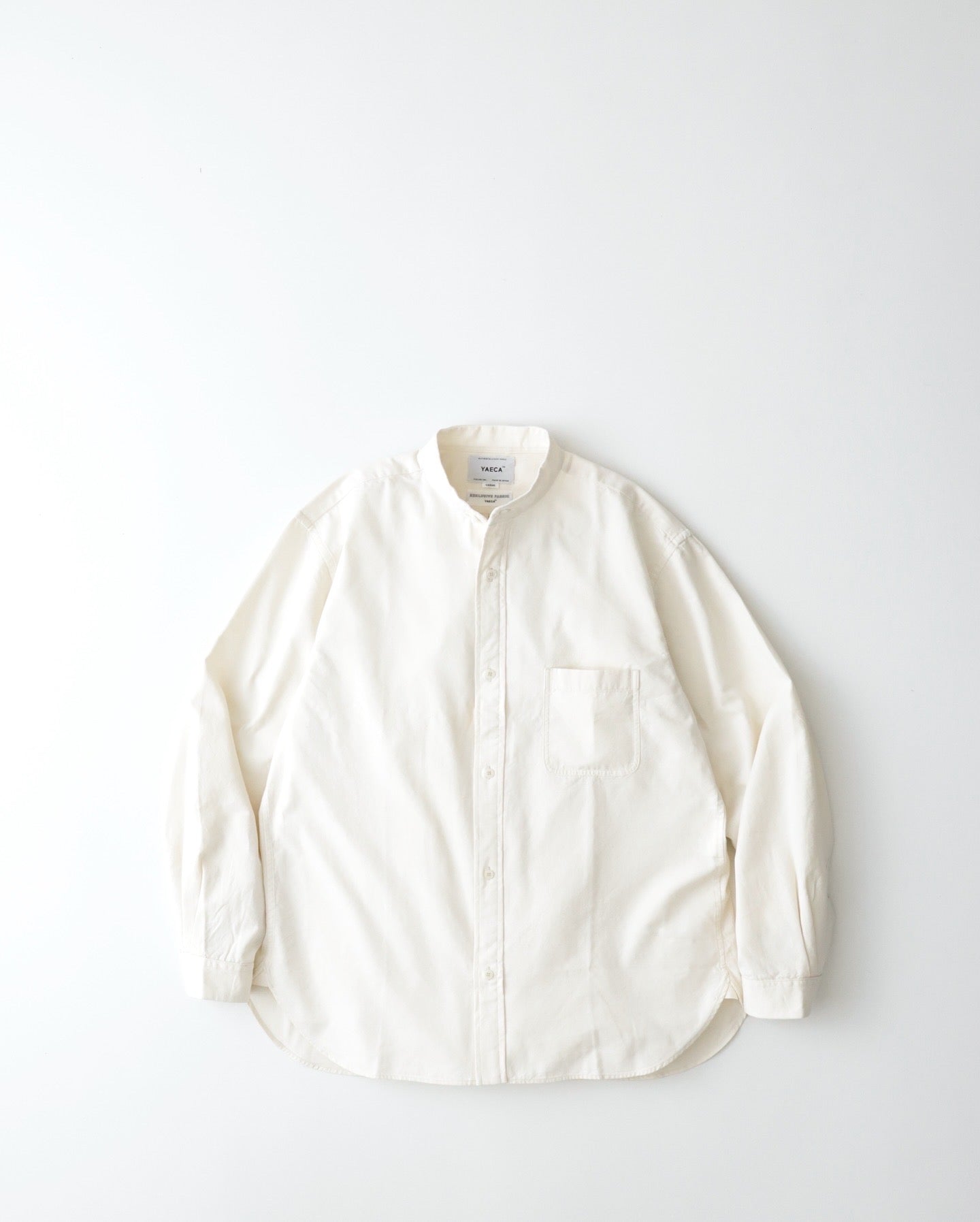 STAND COLLAR SHIRT