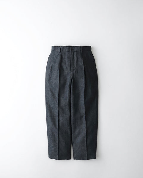 ATON LINEN WOOL TWILL LOOSE FIT PANTS – NCNR WEB STORE