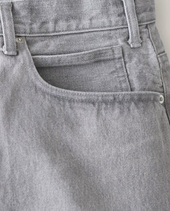UNLIKELY TIME TRAVEL JEAN WIDE GRAY DENIM