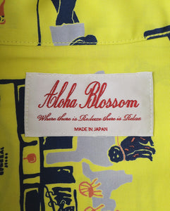 SOUVENIR SHIRT LOS ANGELES YELLOW