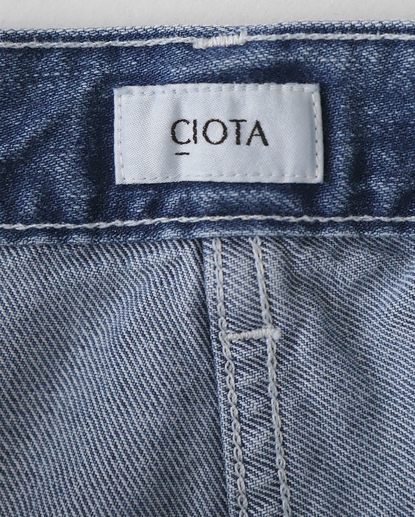 DENIM BAKER PANTS