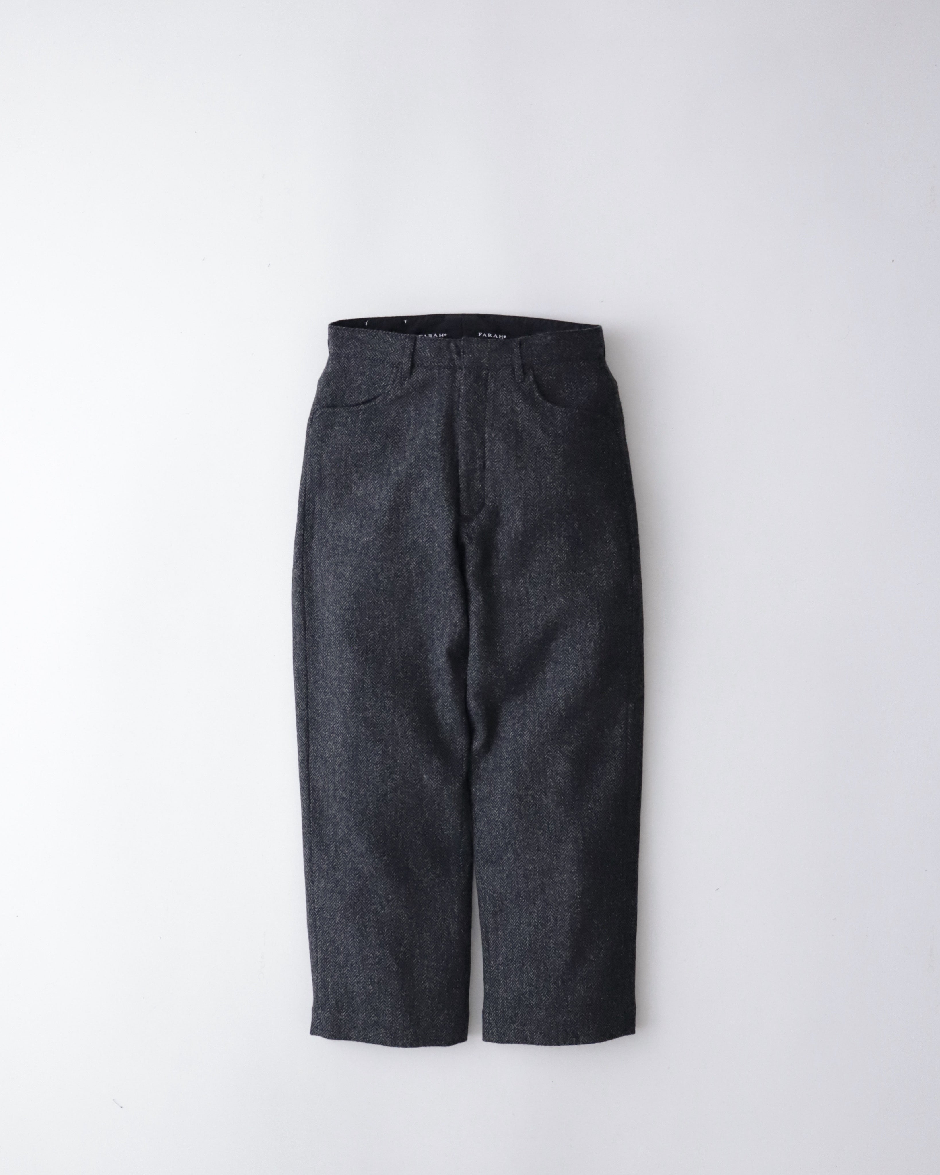 FARAH｜NO TUCK WIDE STRAIGHT PANTS