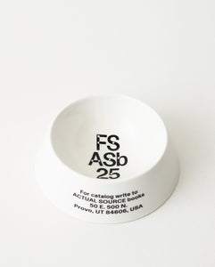 AS×FS PET BOWL