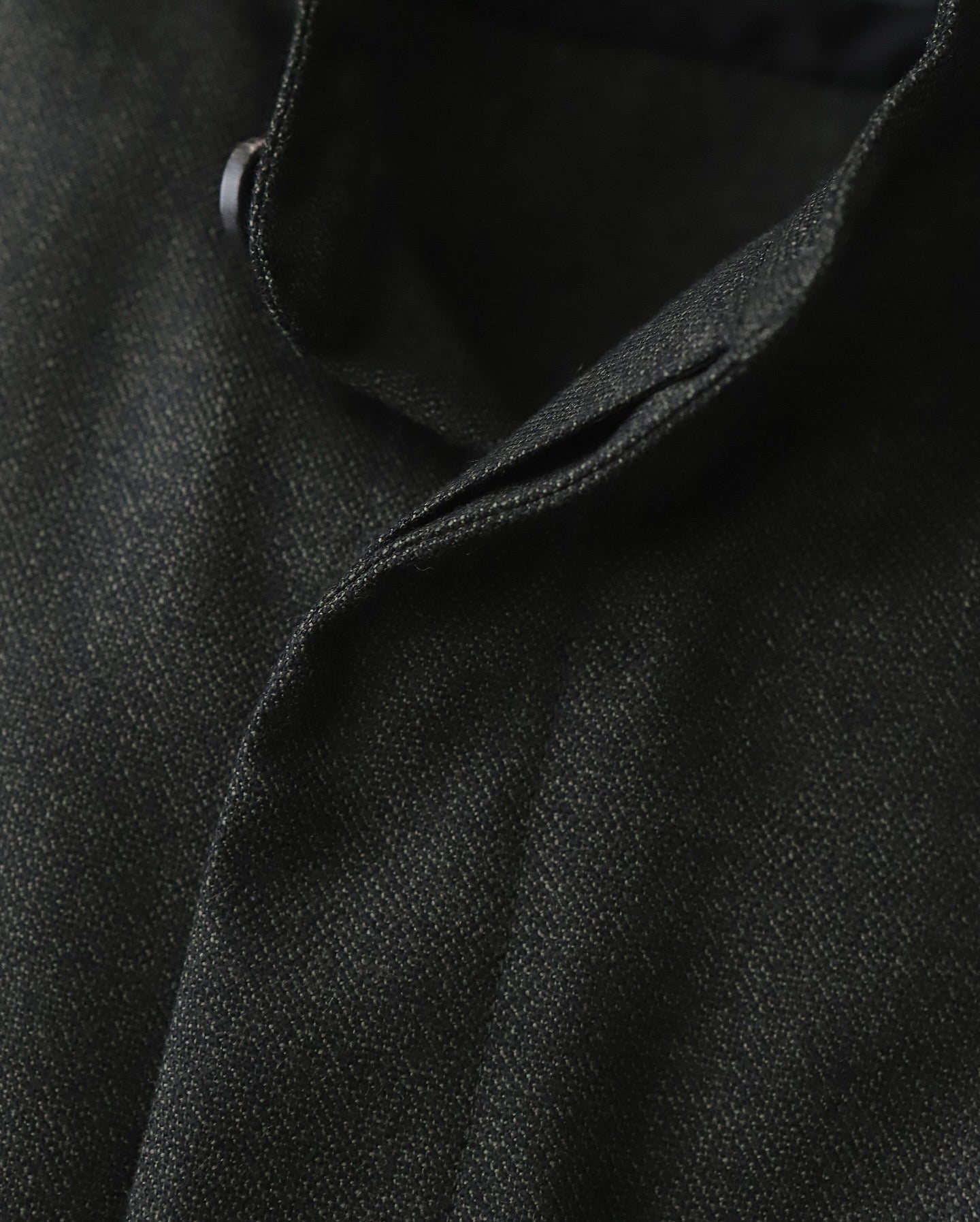 COLLARLESS OVER SHIRTS｜DORMEUIL VINTAGE SPORTEX