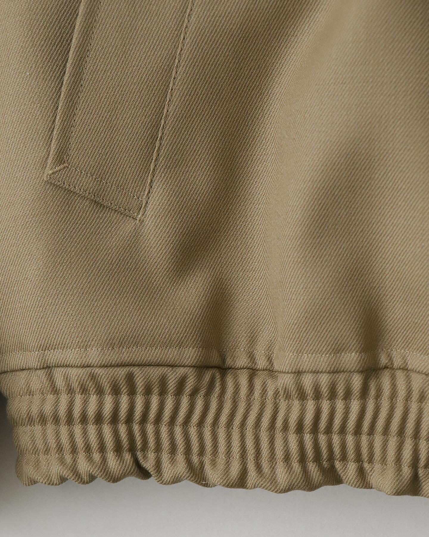 WOOL SERGE BLOUSON