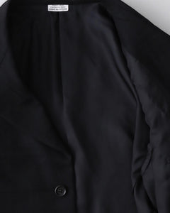 WOOL DOBBY CHECK JACKET