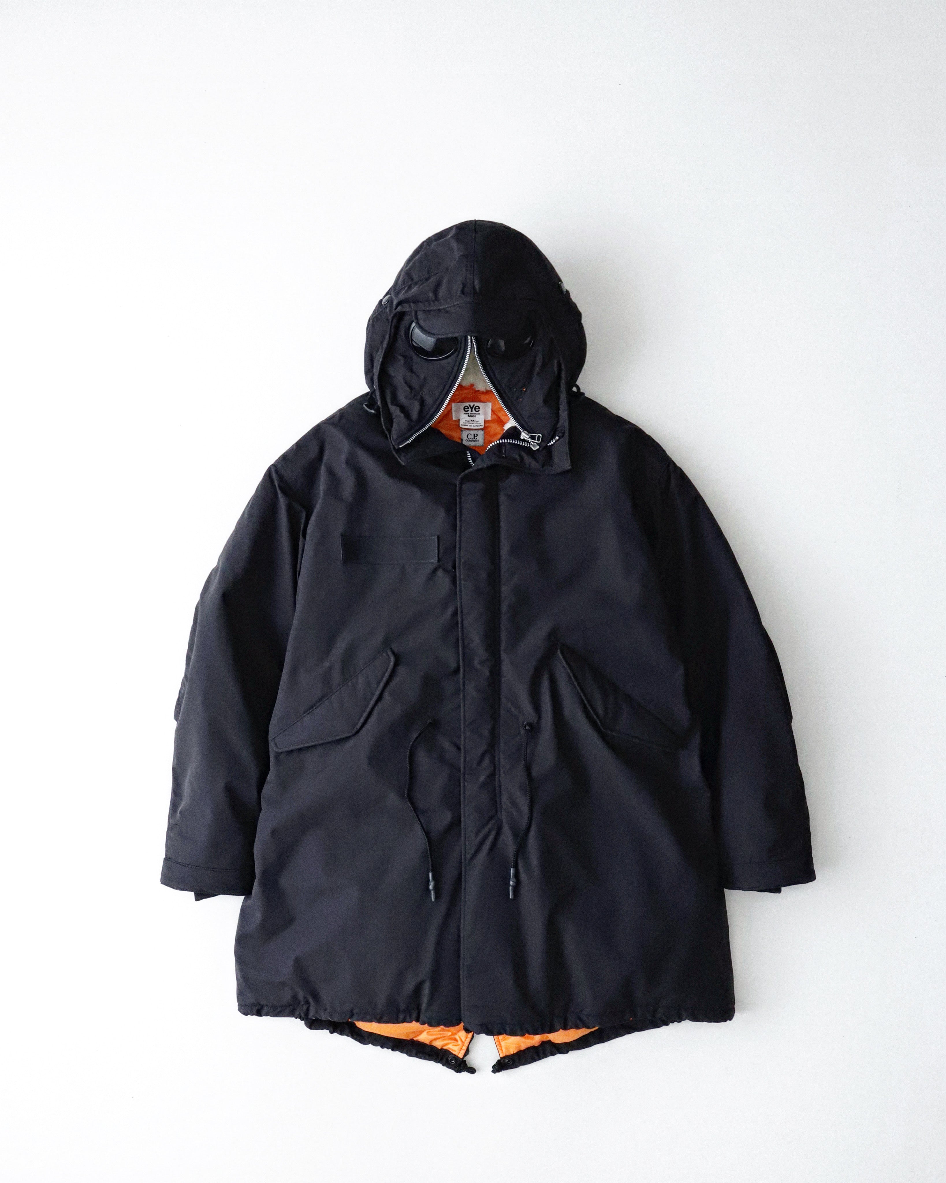 C.P. COMPANY 3LAYER NYLON FISHTAIL PARKA