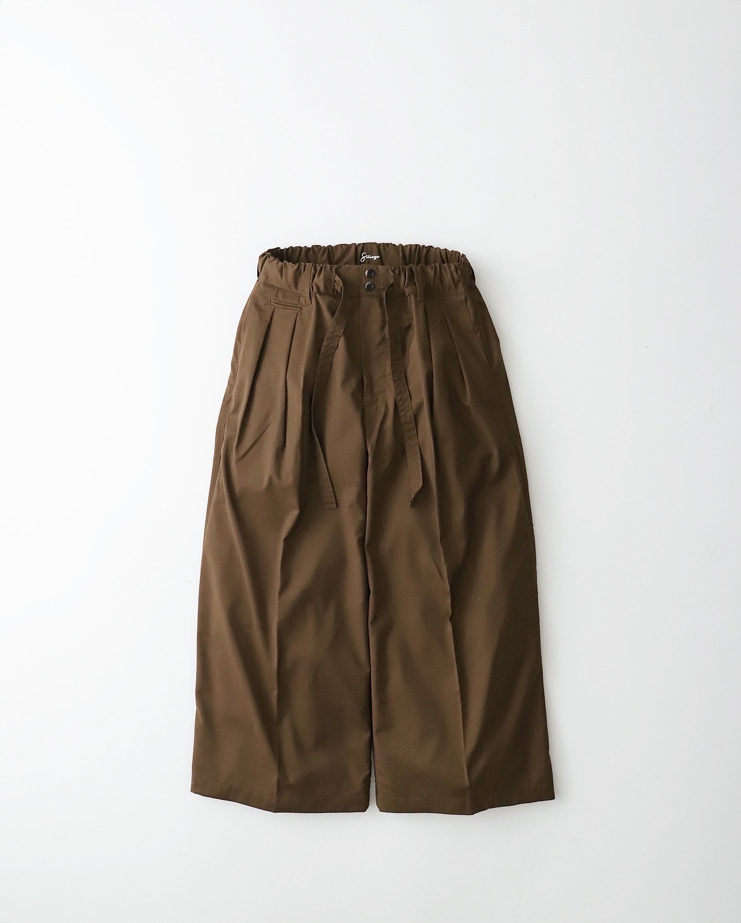 HAKAMA PANTS BROWN TWILL
