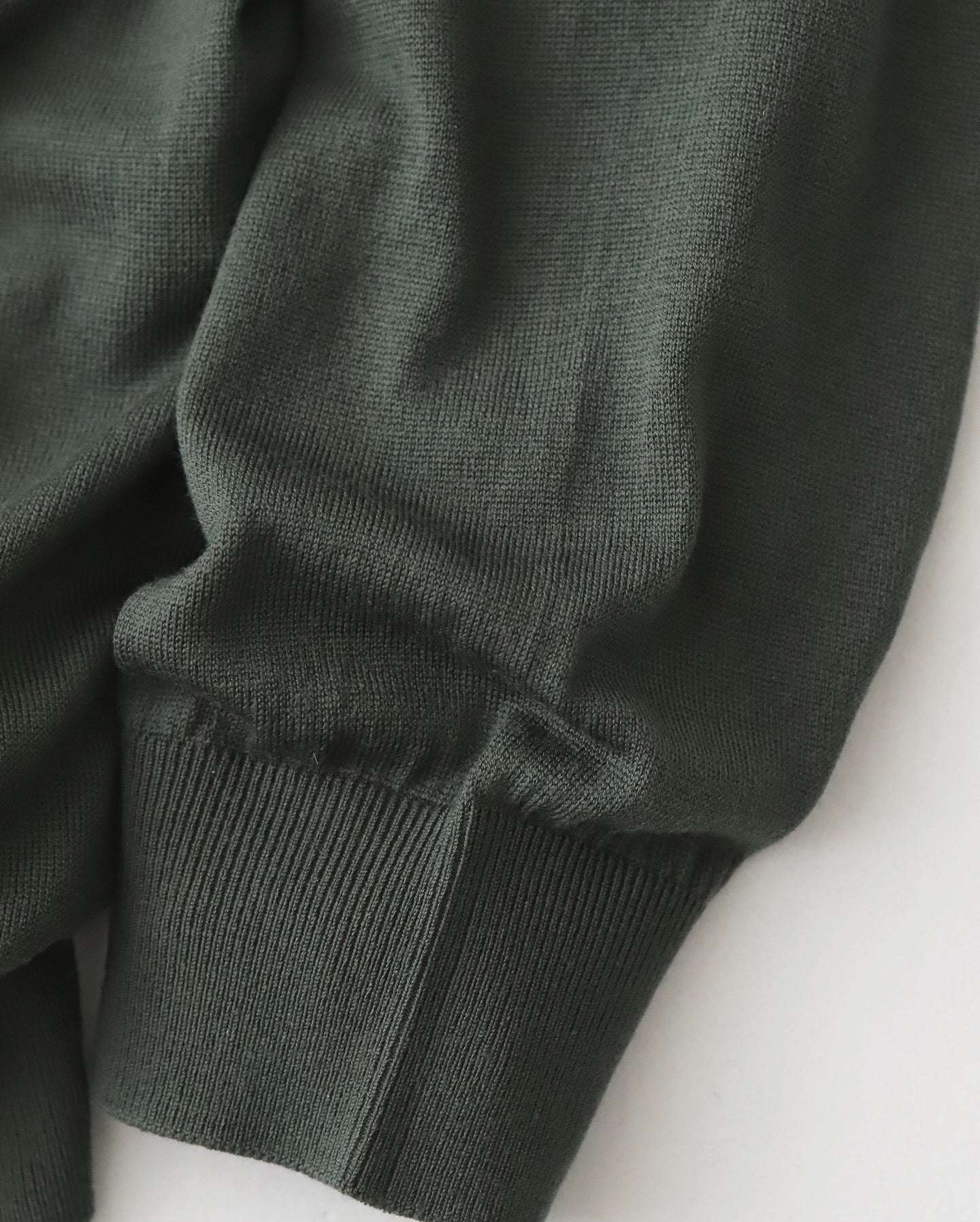 HIGH GAUGE L/S OVERSIZED CREW NECK KNIT