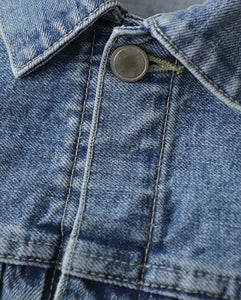 UNLIKELY TIME TRAVEL TRUCKER JACKET 1977 WASH