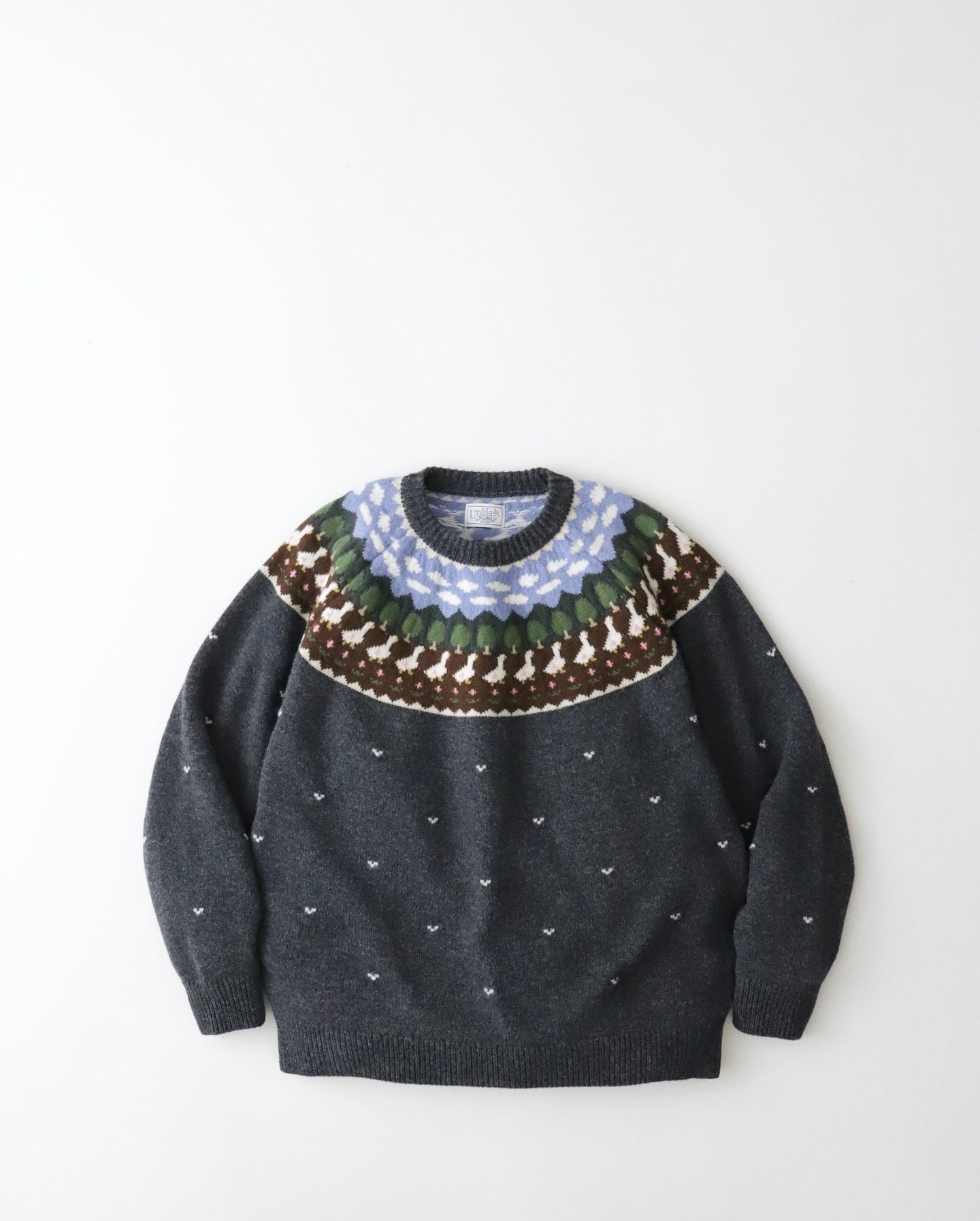 UNLIKELY FAIR ISLE “DUCK”