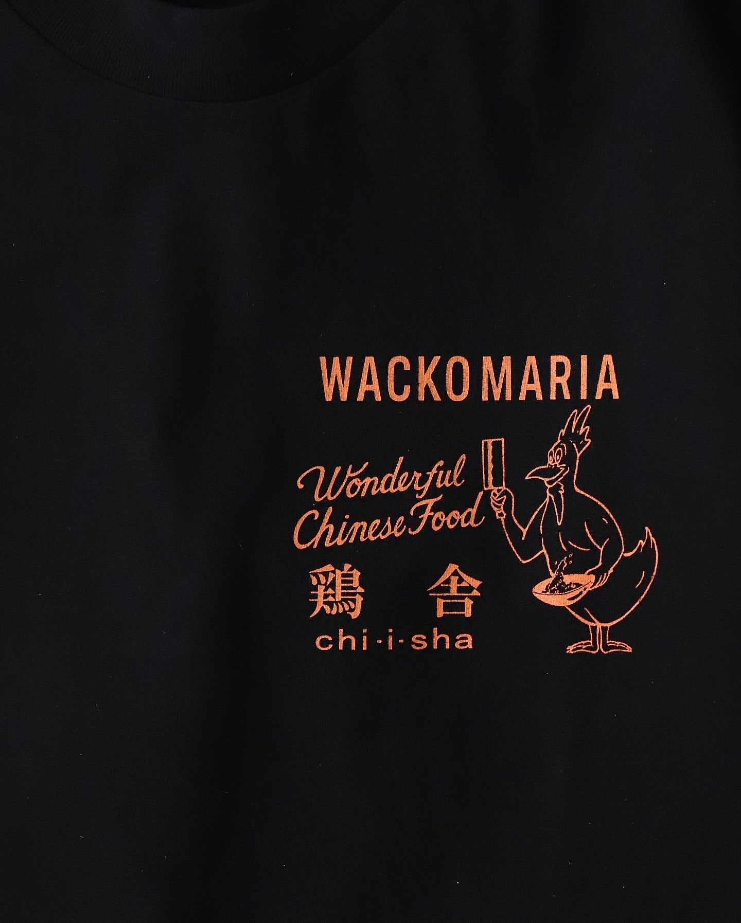 鶏舎 / WASHED HEAVY WEIGHT LONG SLEEVE T-SHIRT