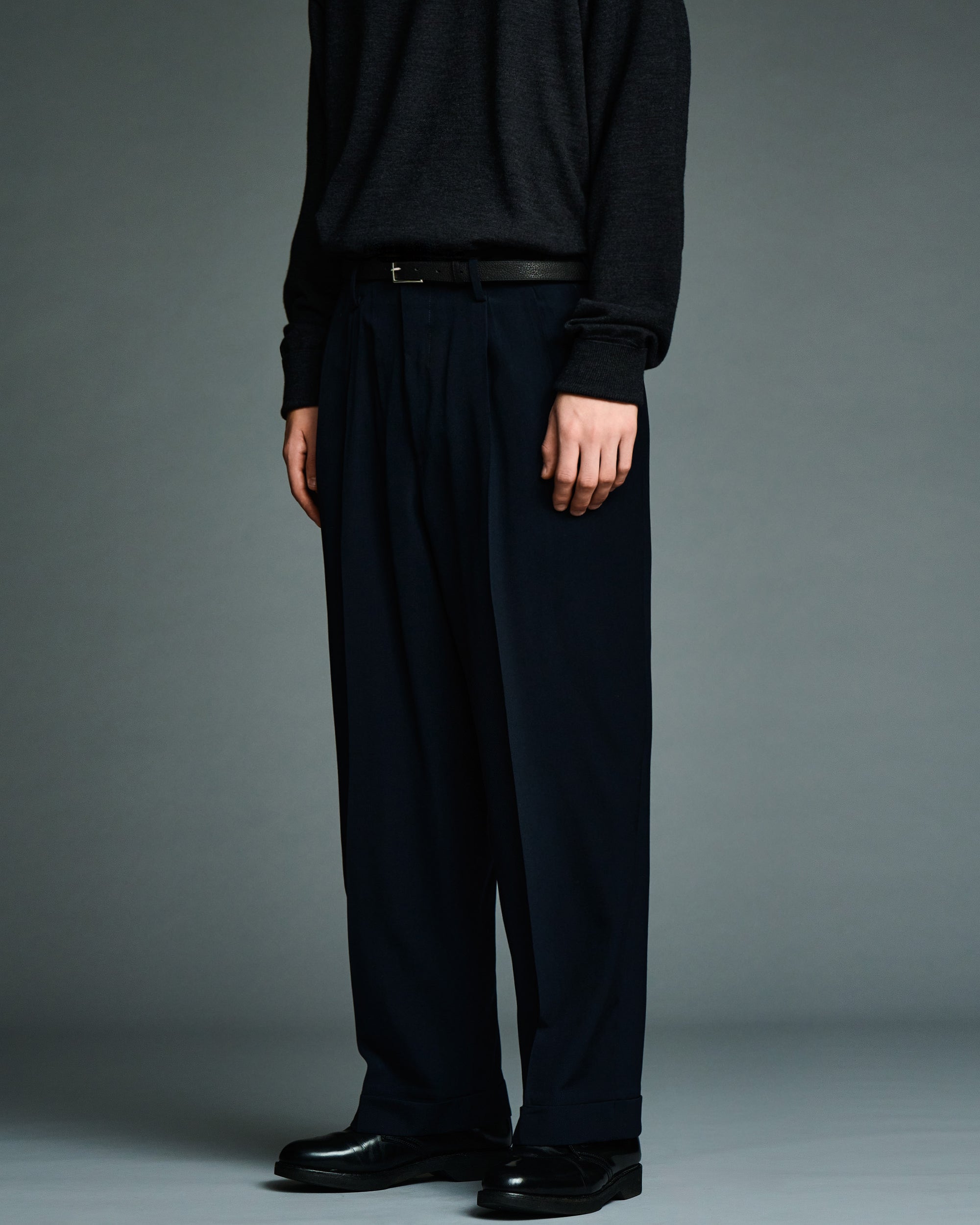 A.PRESSE WOOL RAYON WIDE TROUSERS – NCNR ONLINE STORE