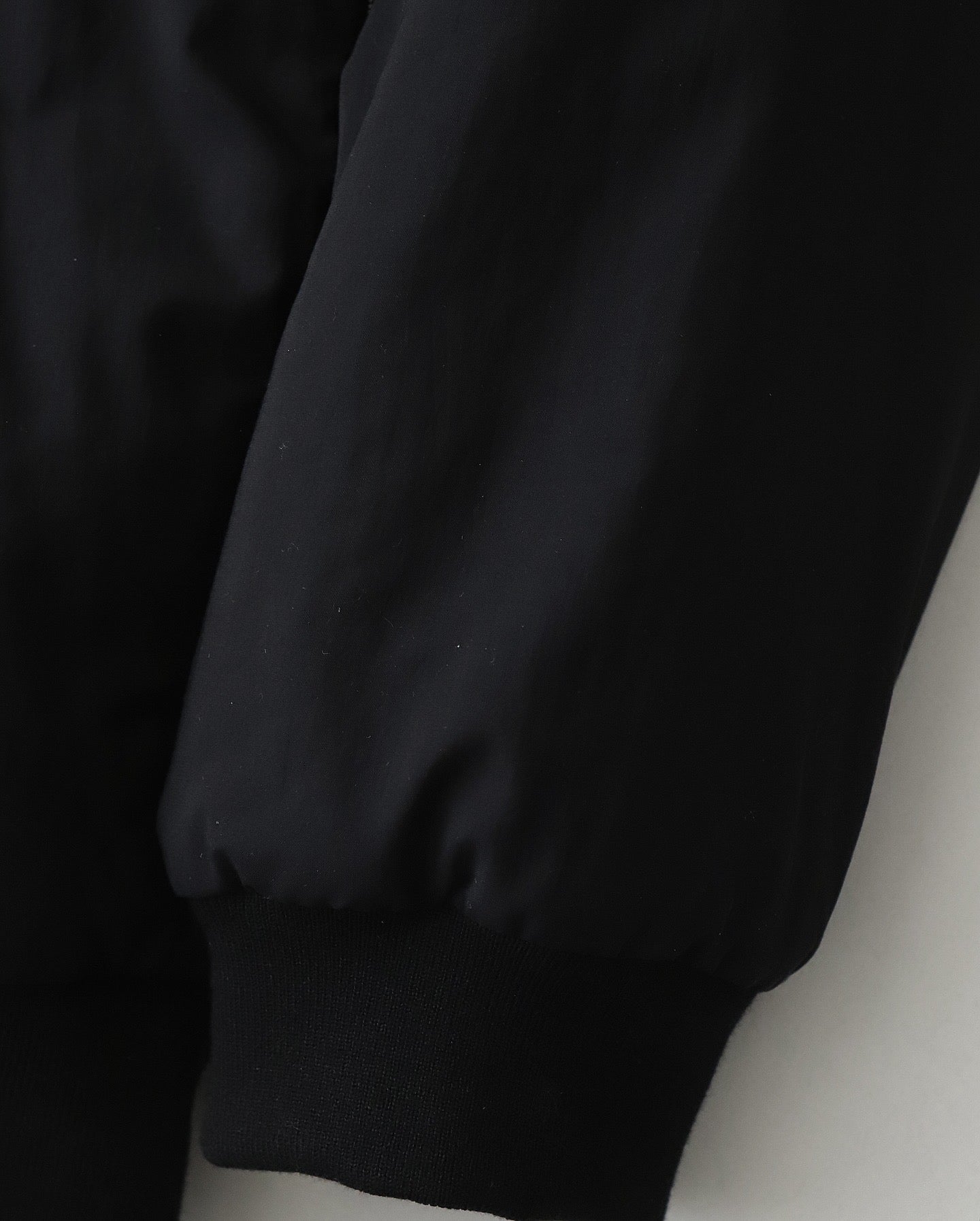 MAT AIRY NYLON WOOL PADDED STAND JACKET