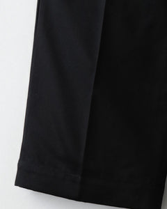 DOUBLE PLEATED CHINO TROUSERS