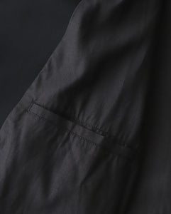 SCALE OFF WOOL BALMACAAN COAT