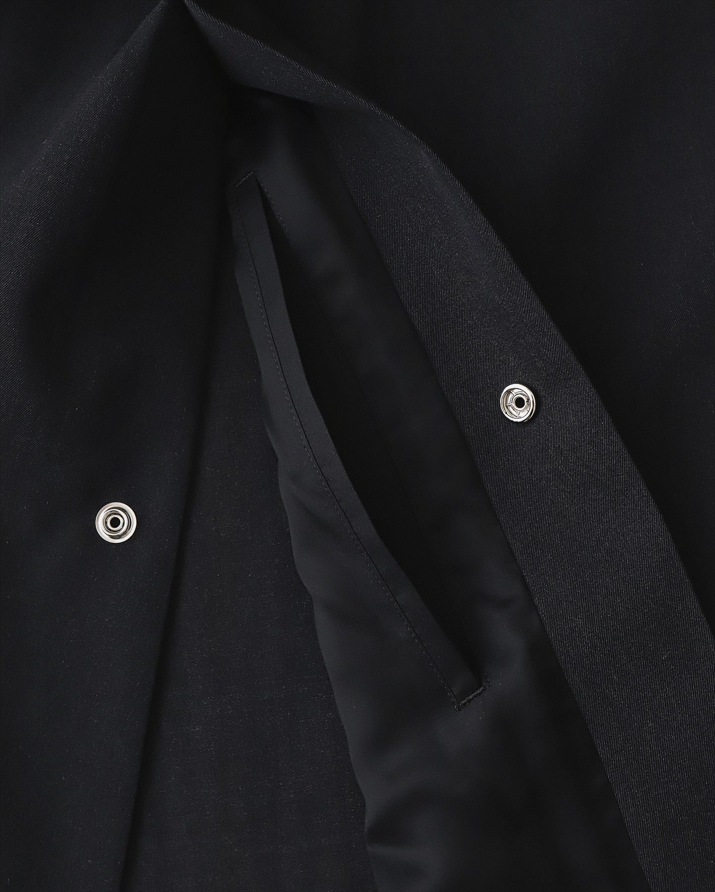 BAL COLLAR PONCHO｜VINTAGE GABADINE